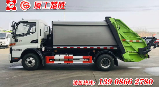 國(guó)六江淮8方壓縮式垃圾車(chē)