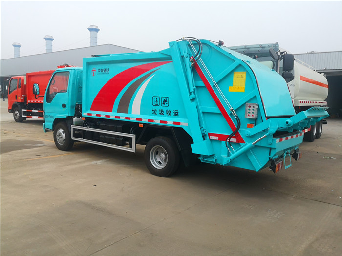 五十鈴新款6方（3噸）壓縮式垃圾車(chē)