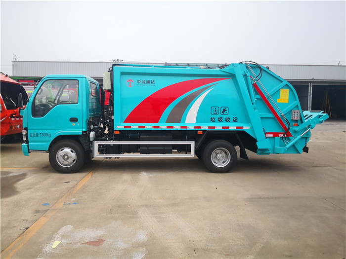 五十鈴新款6方（3噸）壓縮式垃圾車(chē)